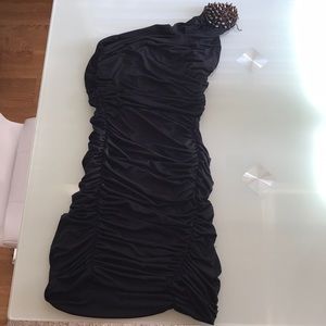 Black Bebe cocktail dress